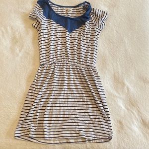 Black Poppy striped dress